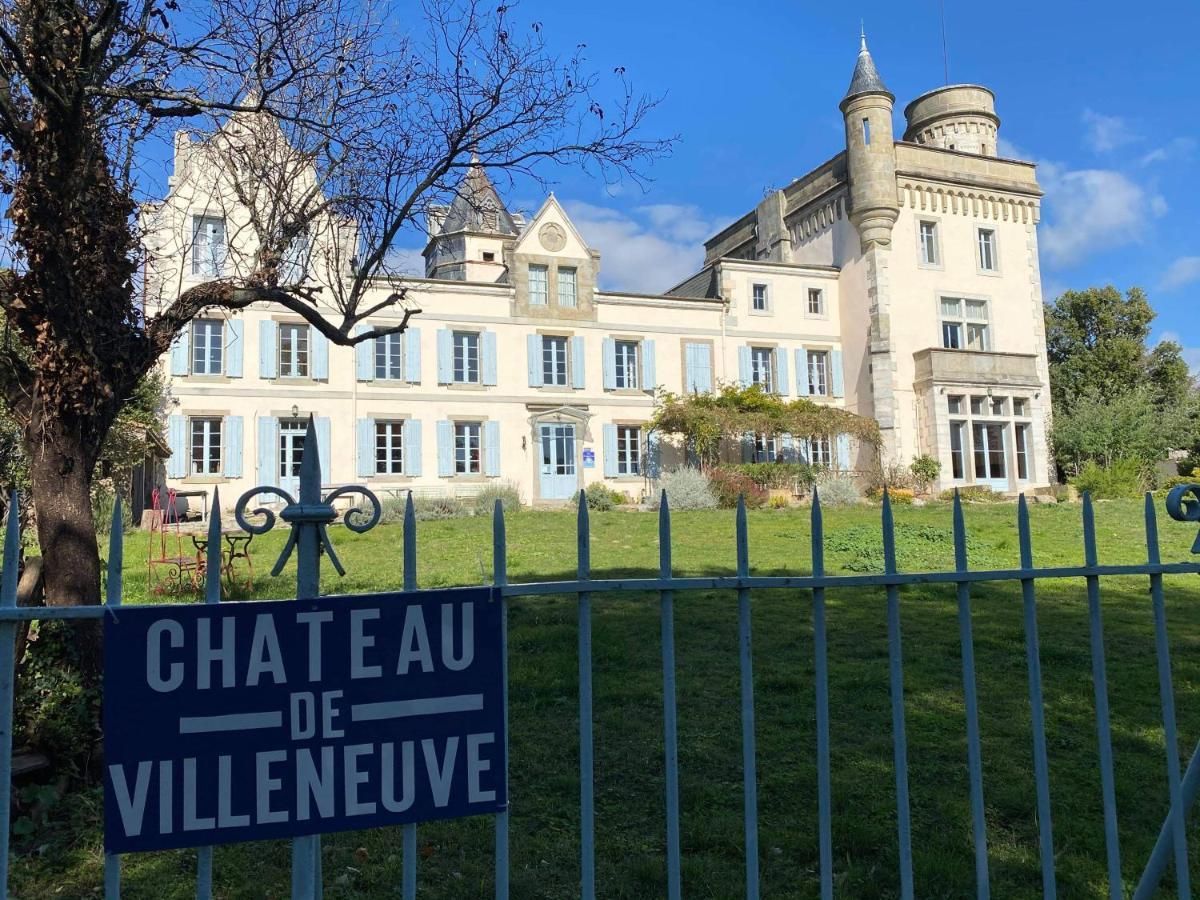 Chateau De Villeneuve - Montolieu Exterior foto