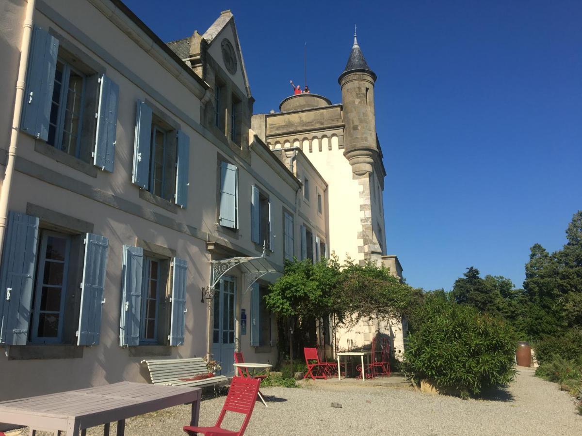 Chateau De Villeneuve - Montolieu Exterior foto